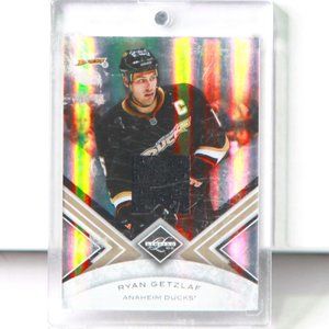 Ryan Getzlaf Panini America Game-Worn Swatch #62 009/199 Anaheim Ducks